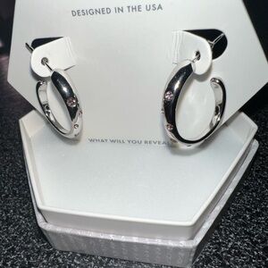 The Sterling Club Ring Bomb Party Hoops